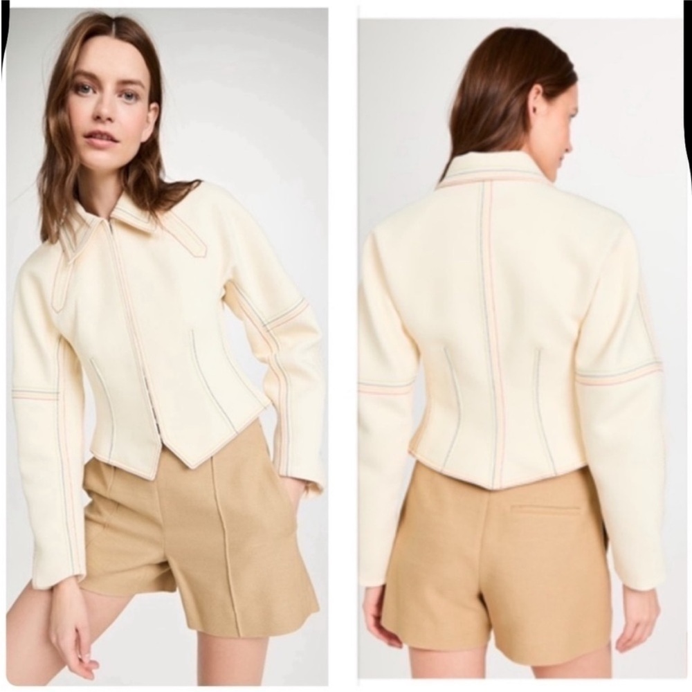 Like New Tory Burch Cotton Twill Jacket